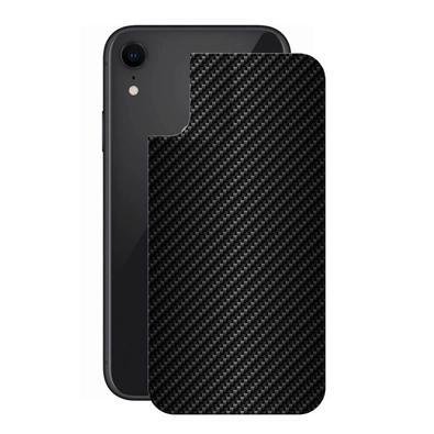Película Para Iphone Xr - Traseira De Fibra De Carbono, Preta - Gshield