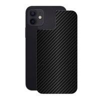 Película Para Iphone 12 Mini - Traseira De Fibra De Carbono, Preta - Gshield