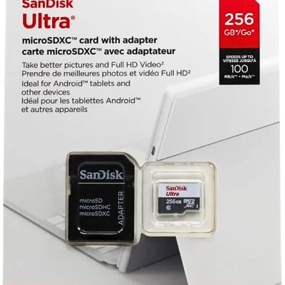 Carto De Memória Sandisk Microsd 256GB KaBuM Carto De Memória Sandisk Microsd 256GB KaBuM