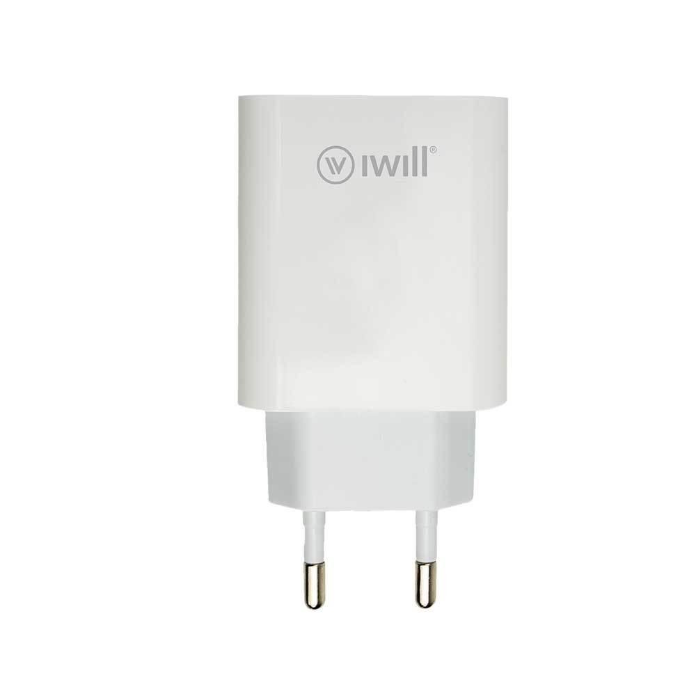 Imagem 3 de 5 do produto Carregador De Parede Iwill, Com 1 USB-C, Power Delivery, 20w