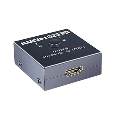 Chaveador Switch HDMI 2x1 / 1x2, Bi-direcional 3d 4k Ultra Hd
