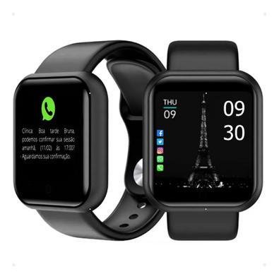Smartwatch Iwo Sk7 Plus Mini, Inteligente, Feminino, Atende Ligação, Preto