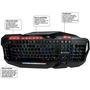 Teclado Gamer Hayom, Semi Mecânico, Led, Multimídia, Pc Computador Br, Cor:preto