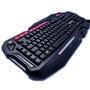 Teclado Gamer Hayom, Semi Mecânico, Led, Multimídia, Pc Computador Br, Cor:preto