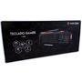 Teclado Gamer Hayom, Semi Mecânico, Led, Multimídia, Pc Computador Br, Cor:preto