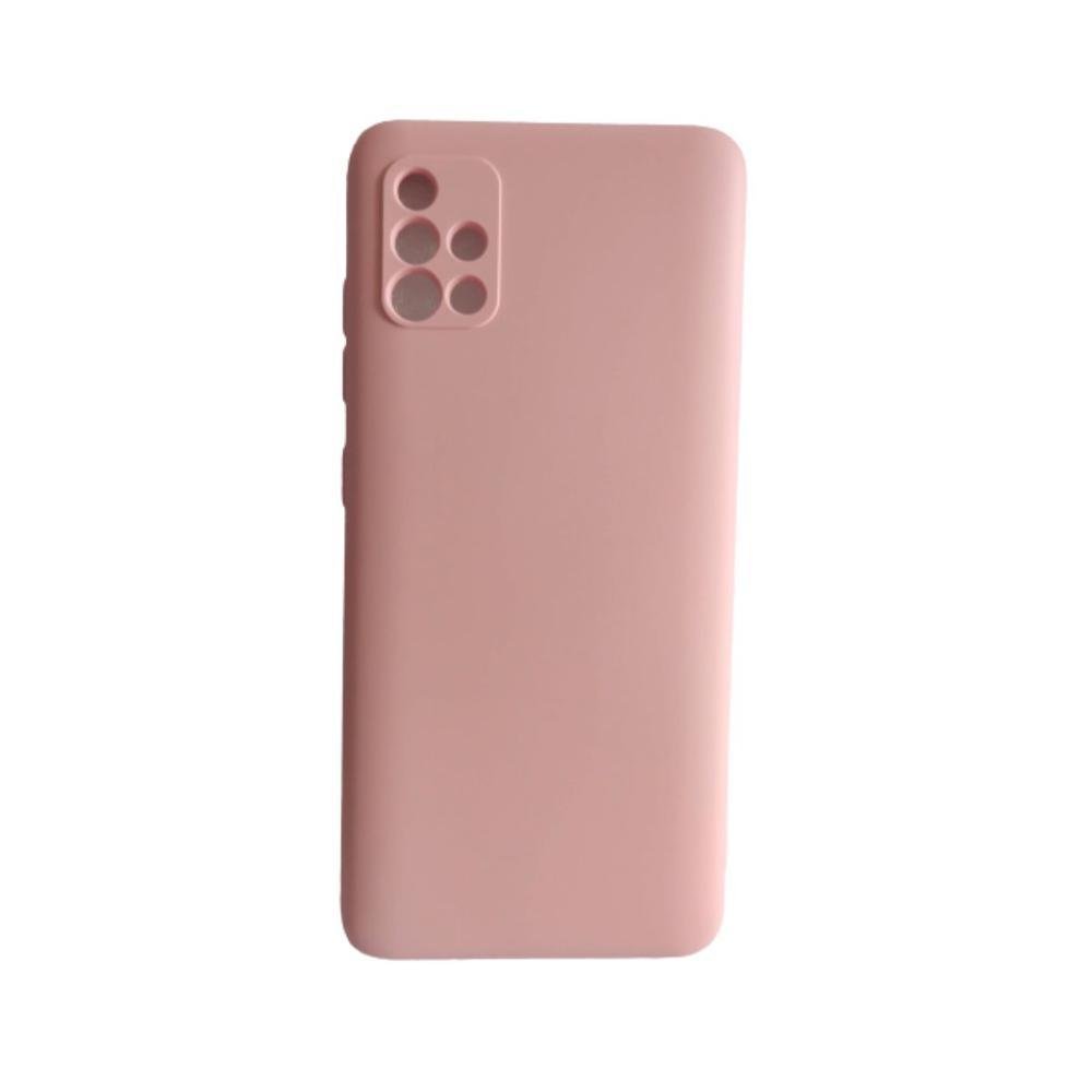 Imagem 2 de 5 do produto Capinha Aveludada Protege Câmera, Galaxy A51 4G - Rosa