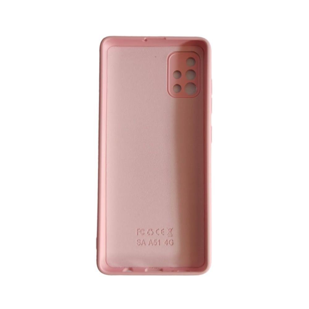 Imagem 4 de 5 do produto Capinha Aveludada Protege Câmera, Galaxy A51 4G - Rosa