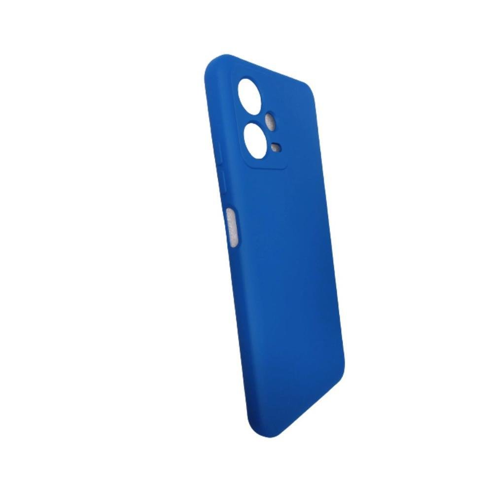 Imagem 4 de 5 do produto Capinha Aveludada Silicone, Poco X5 5G, Tela 6.67 Polegadas - Azul Escuro