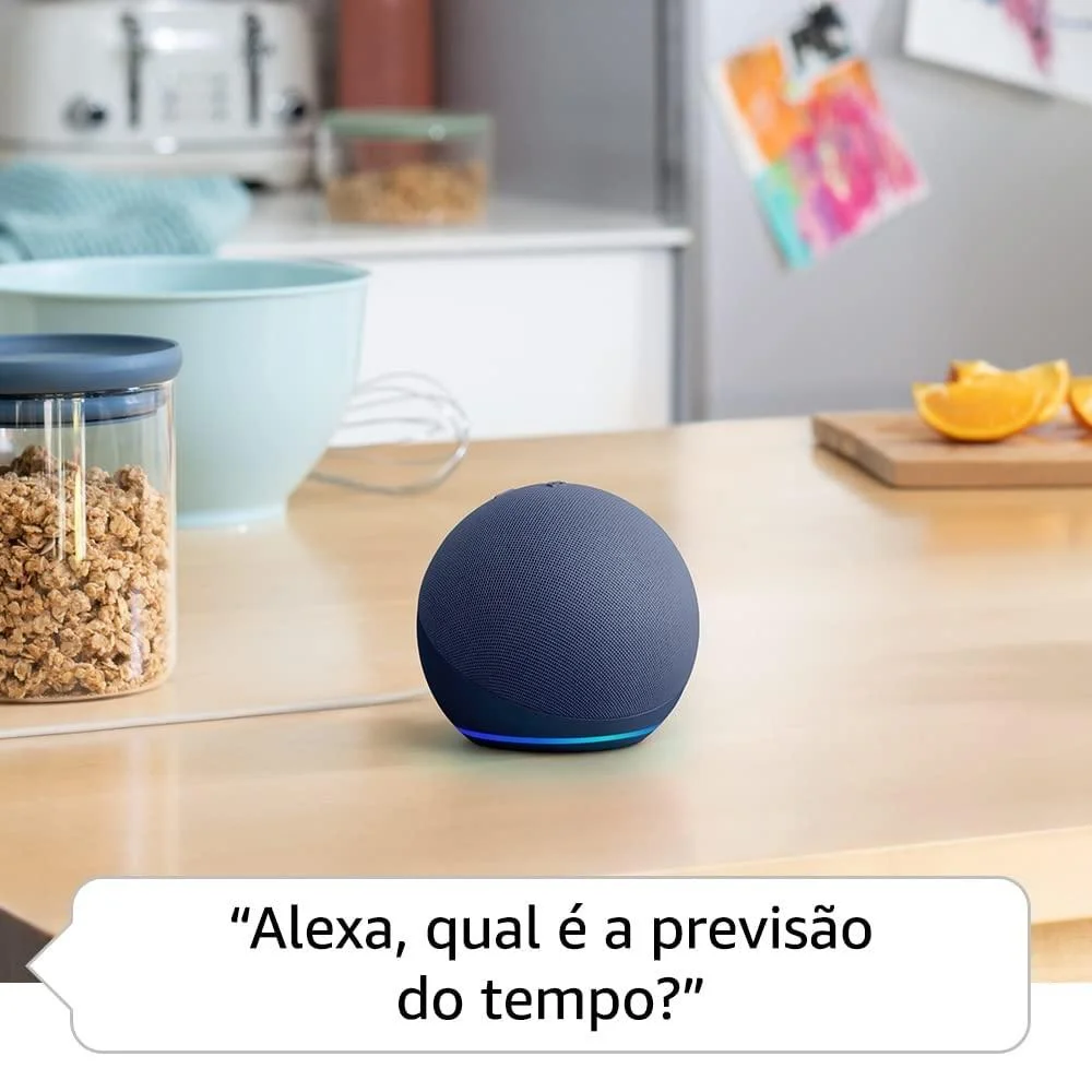 Echo Dot 5 Geraço Amazon Com Alexa KaBuM