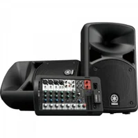 Sistema Portátil Stagepas Yamaha 400bt, Preto - Bivolt