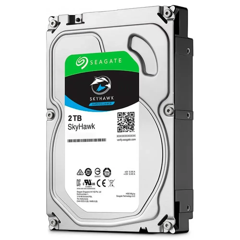 HD Segurança Seagate 2TB Skyhawk Surveillance