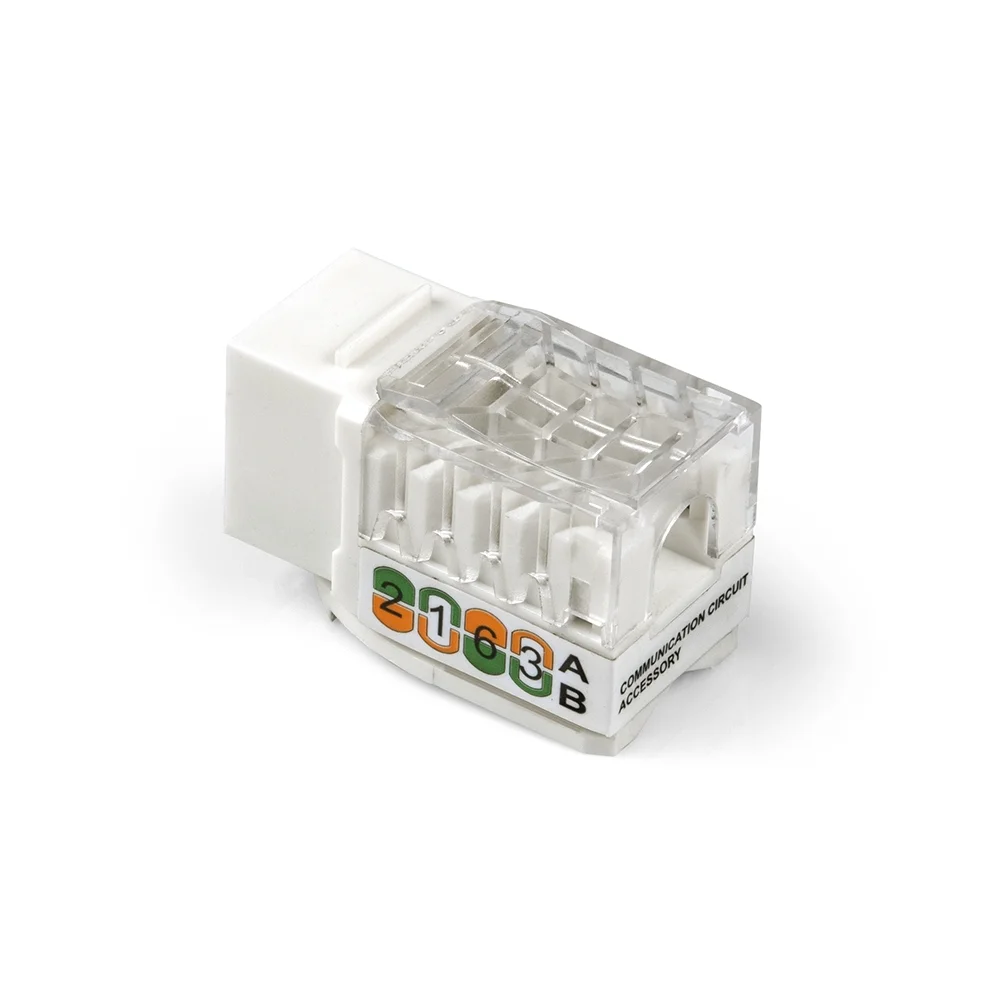 Imagem 3 de 3 do produto Keystone Pluscable C3Techtech, Rj45 Cat5e, 180 Graus - La-k50