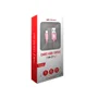 Cabo USB-C X USB, C3Tech Cb-c11pk, 1m, Nylon, Rosa