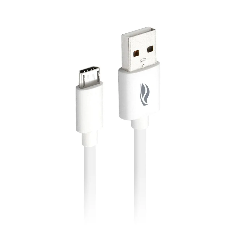 Imagem 1 de 2 do produto Cabo USB-micro USB C3plus Cb-m20wh, 2m, Branco, Compatível Com Android USB-micro, Corrente 2a