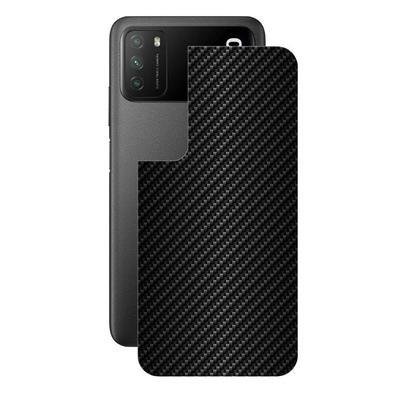 Película Para Xiaomi Poco M3 - Traseira De Fibra De Carbono Preta - Gshield
