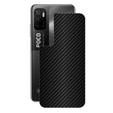 Película Para Xiaomi Poco M3 Pro - Traseira De Fibra De Carbono Preta - Gshield
