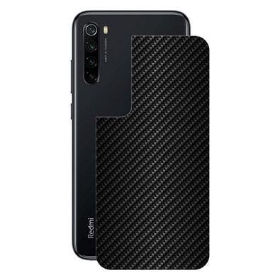 Película Para Xiaomi Redmi Note 8 - Traseira De Fibra De Carbono Preta - Gshield