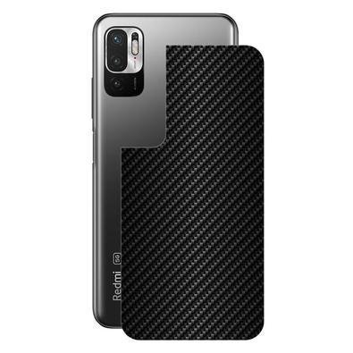 Película Para Xiaomi Redmi Note 10 5g - Traseira De Fibra De Carbono Preta - Gshield