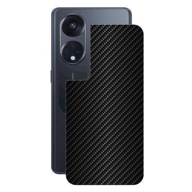 Película Oppo Reno8t 5g - Traseira Fibra Carbono Preta - Gshield