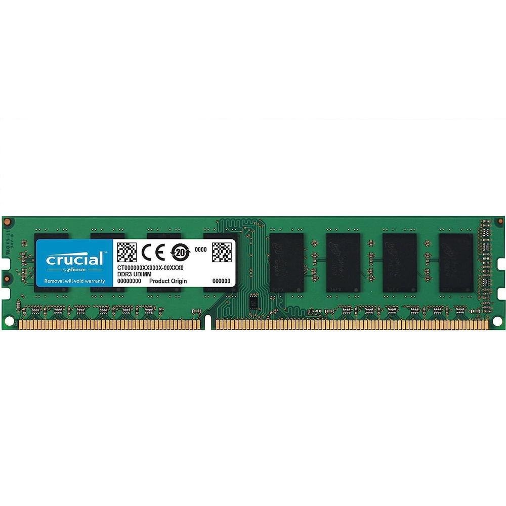 Memória Crucial, 8GB, 1600mhz, DDR3L, 1.35v