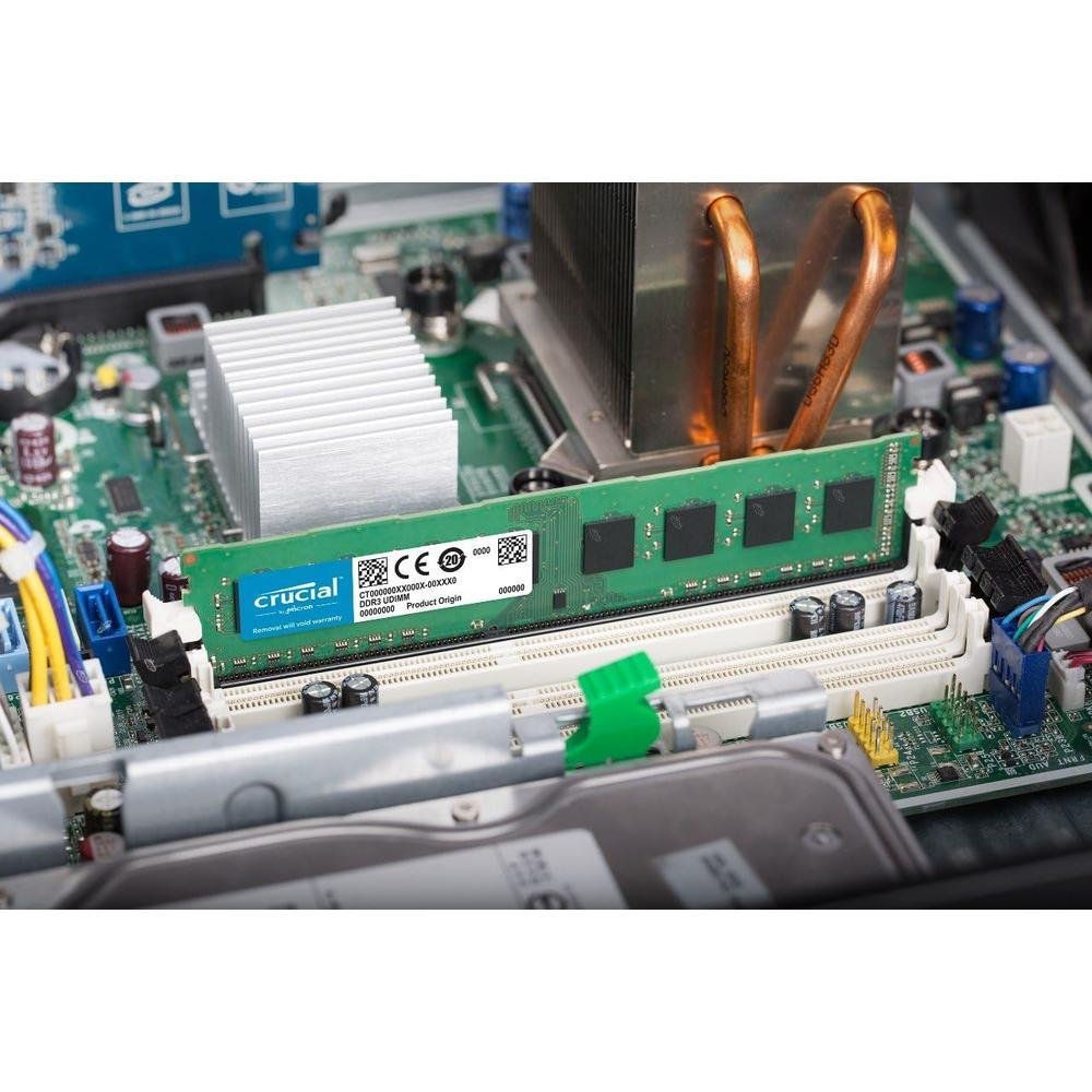 Imagem 2 de 4 do produto Memória Crucial, 8GB, 1600mhz, DDR3L, 1.35v