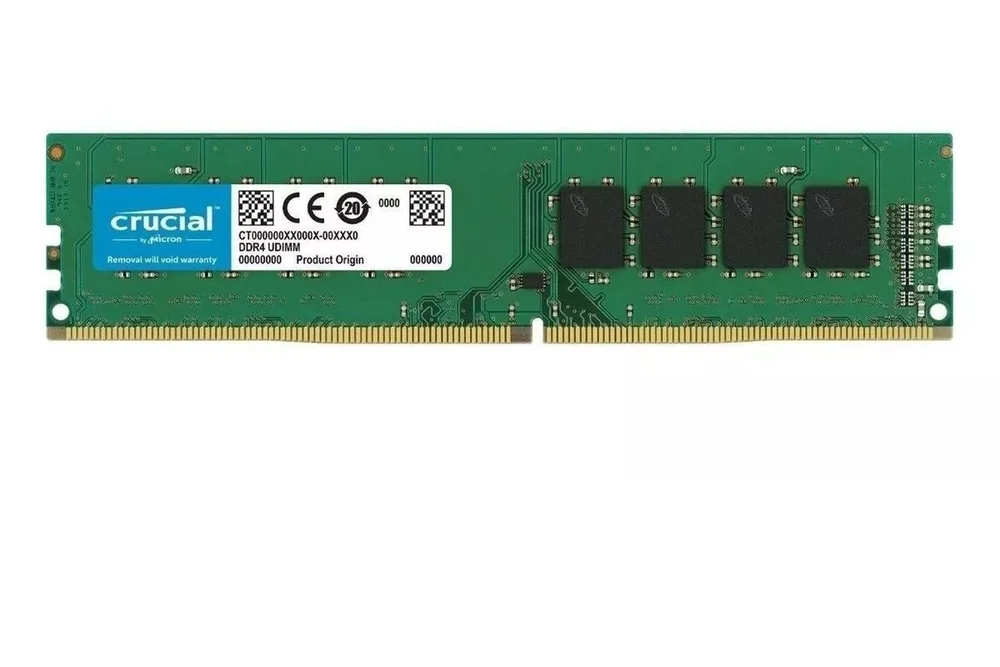Memória Crucial 8GB 2400mhz DDR4 12v KaBuM