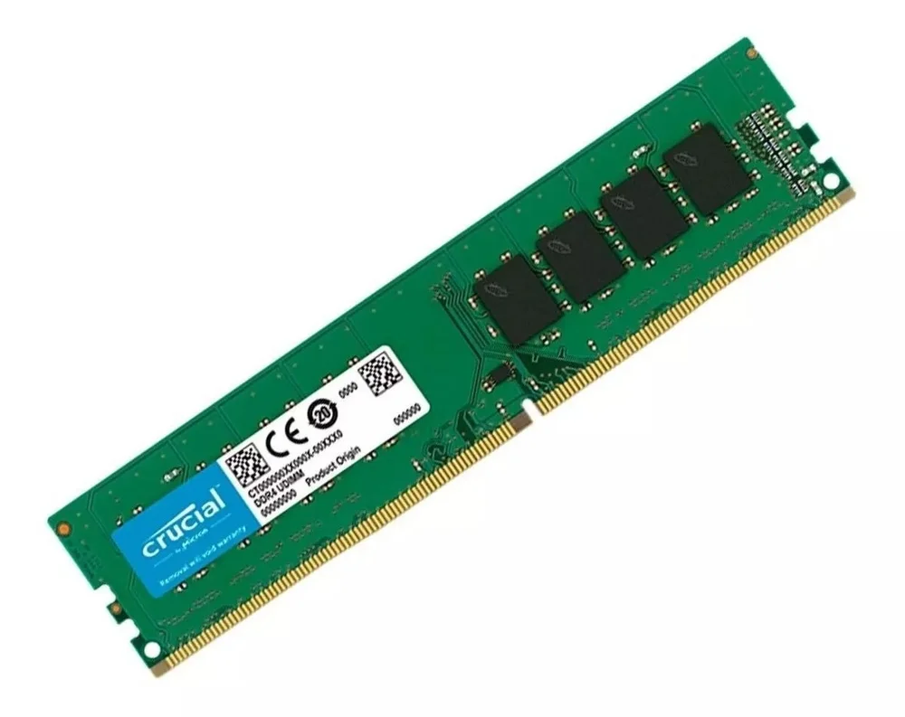 Memória Crucial 8GB 2400mhz DDR4 12v KaBuM