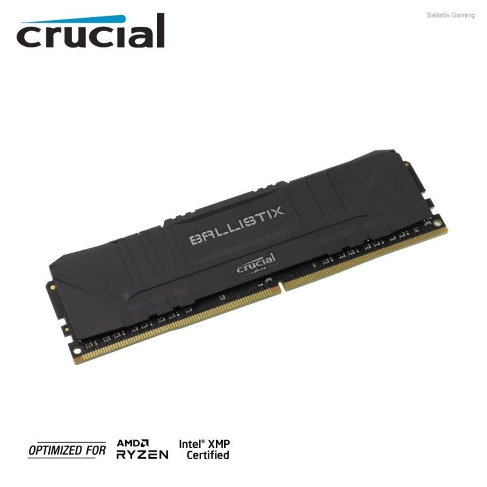 Memória Crucial Gamer DDR4 16GB 3200Mhz KaBuM