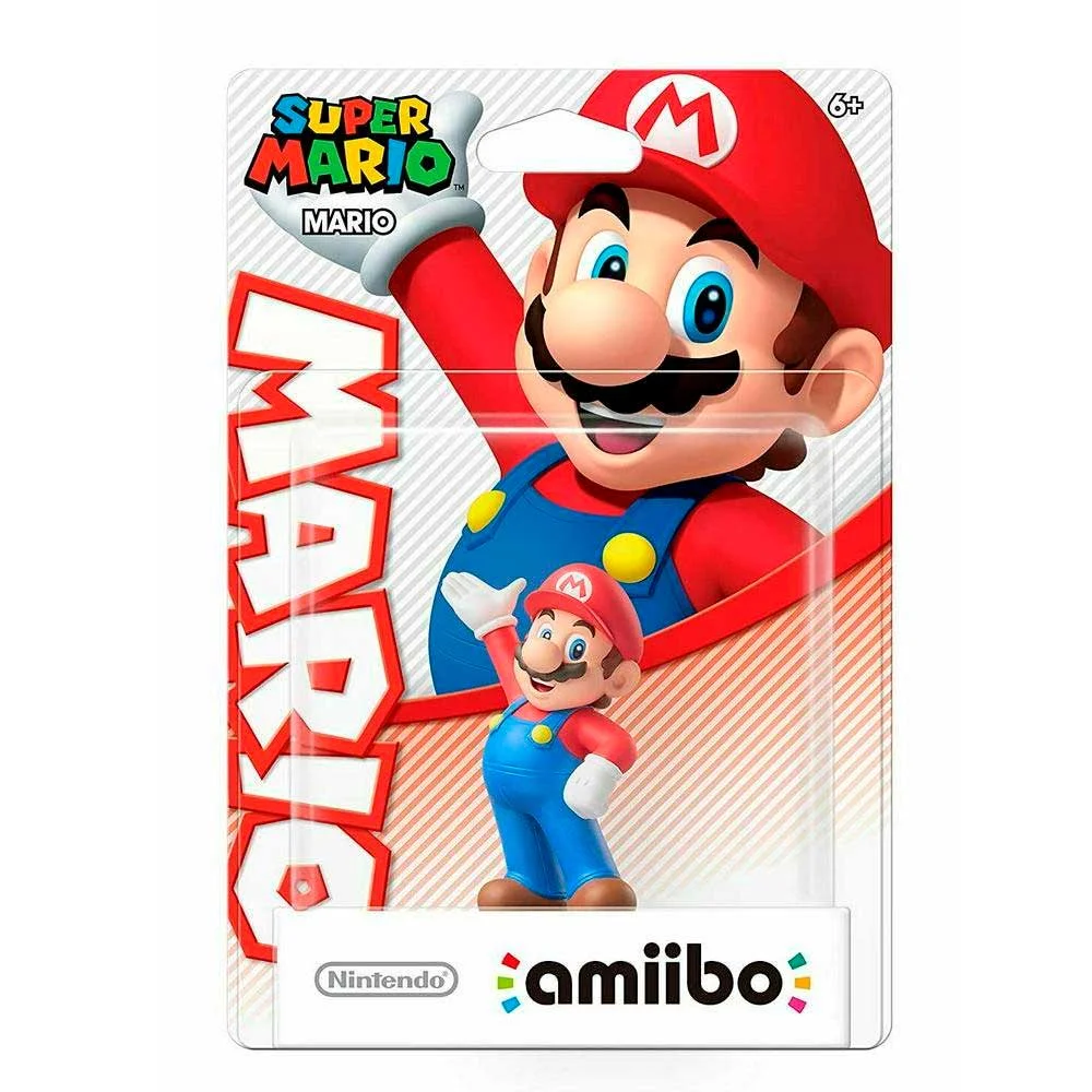 Boneco Amiibo Super Mario 8cm Nintendo KaBuM
