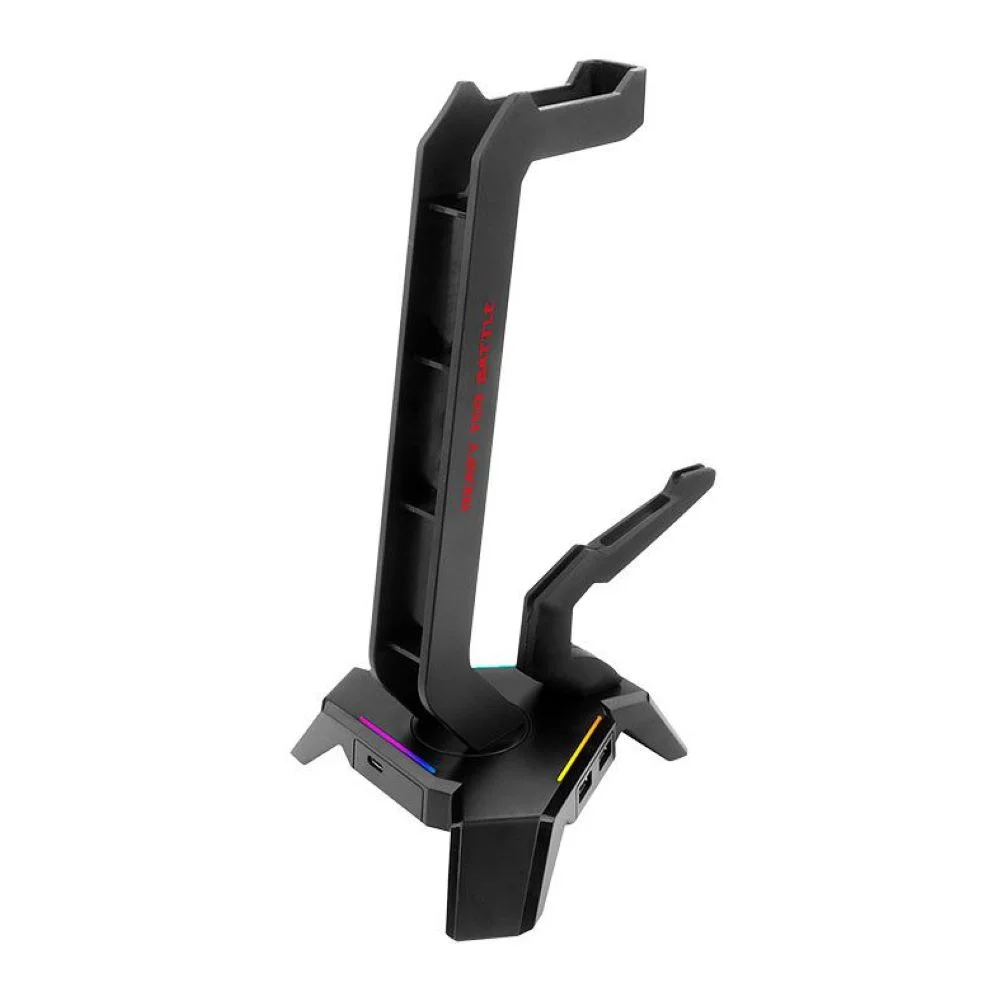 Imagem 2 de 5 do produto Suporte Para Headset Redragon Scepter Elite, RGB, Preto, Ha311