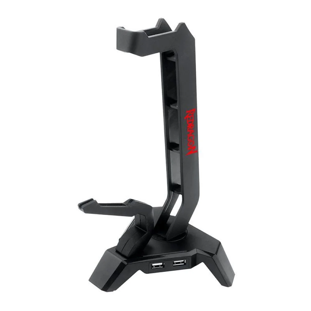 Imagem 3 de 5 do produto Suporte Para Headset Redragon Scepter Elite, RGB, Preto, Ha311