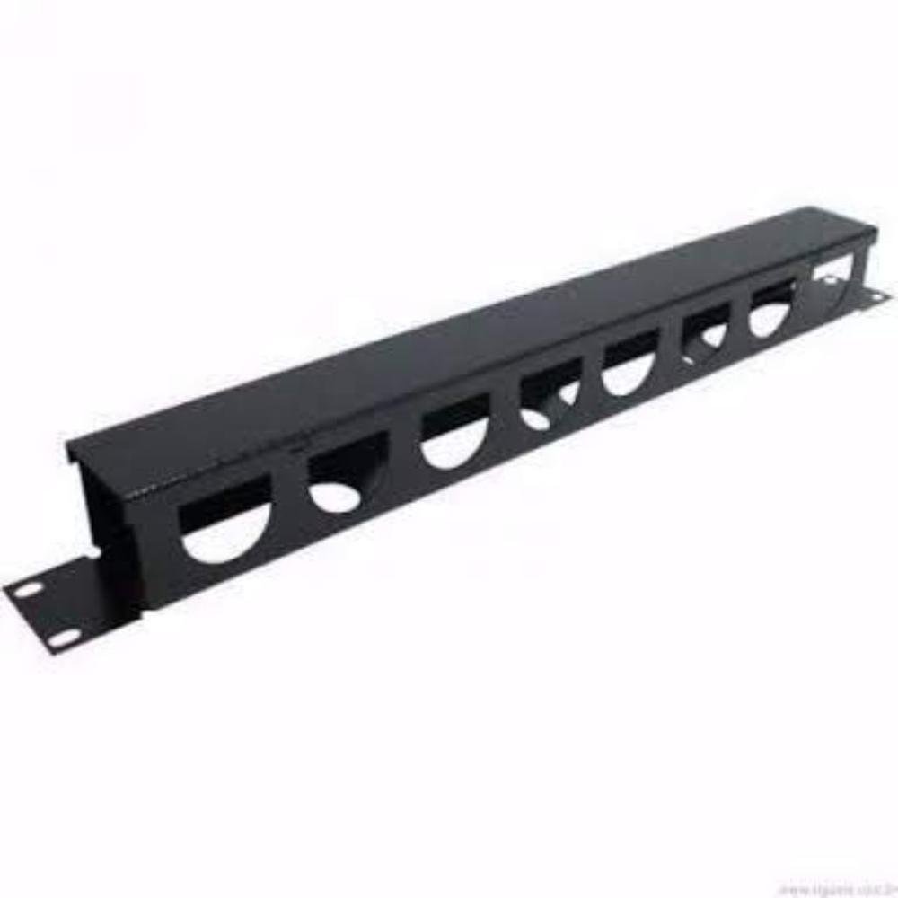 Imagem 5 de 5 do produto 5x Paralelo Guia De Cabos Fechada, P/rack De Telecom, 1u 19 Organizador