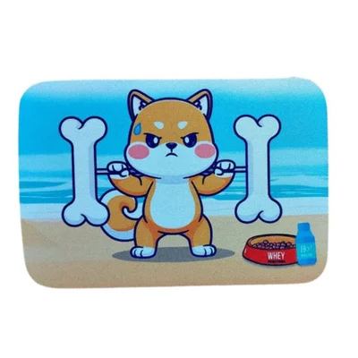 Mousepad Cachorro  Antiderrapante Em Tecido
