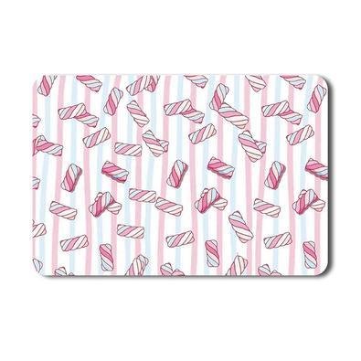 Mousepad Reflex, Marshmallow, Antiderrapante, Em Tecido, Rosa