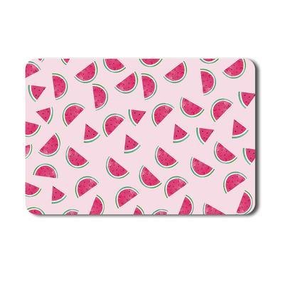Mousepad Reflex, Melancia, Antiderrapante, Em Tecido, Rosa