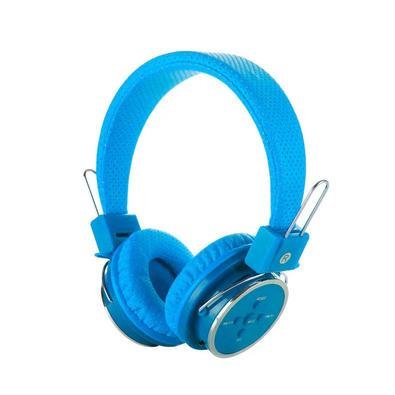 Fone De Ouvido  B-05, Bluetooth, Entrada Cartão SD E Radio - Azul