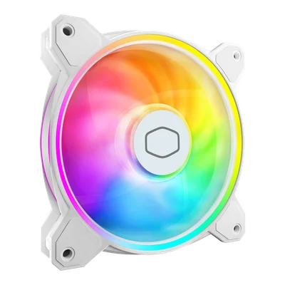Cooler Fan, Cooler Master Mf120 Halo V2, ARGB, White, 120mm