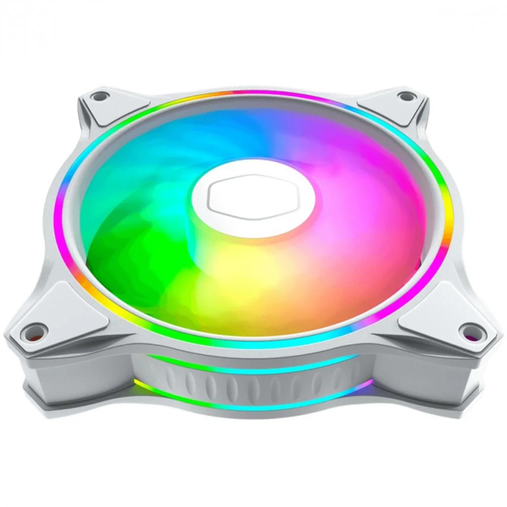 Imagem 4 de 5 do produto Cooler Fan, Cooler Master Mf120 Halo V2, ARGB, White, 120mm