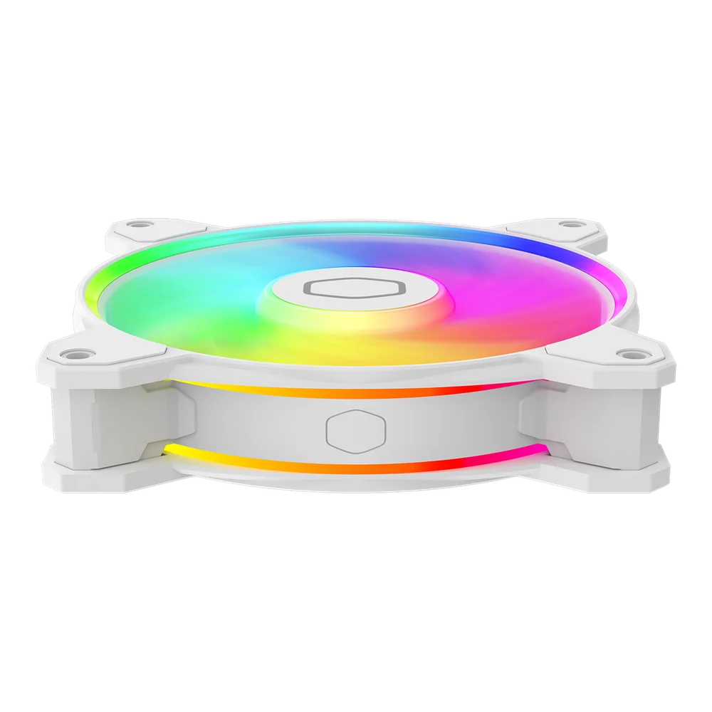 Imagem 5 de 5 do produto Cooler Fan, Cooler Master Mf120 Halo V2, ARGB, White, 120mm