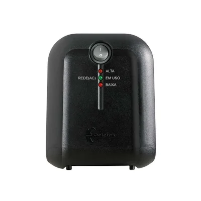 Estabilizador Coletek Energia C3Techtech Es-1050va, Bivolt Automático 115v, 5 Tomadas