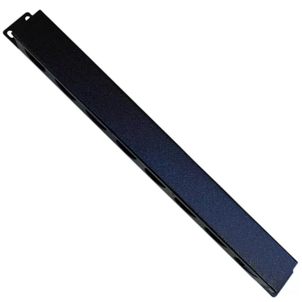 Imagem 4 de 5 do produto Guia De Cabos Paralelo Fechada, P/rack De Telecom, 1u 19 Organizador