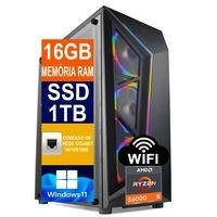 魅力的な価格 PC Tech Power AMD Ryzen 5 16GB DDR4 SSD 1TB KaBuM Windowsデスクトップ