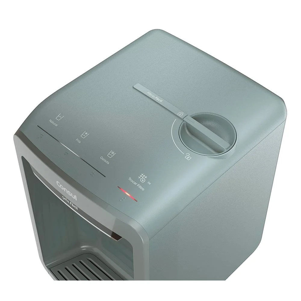 Imagem 3 de 5 do produto Purificador De Água Consul Refrigerado Touch Erva Doce, Bivolt, Cpb33an