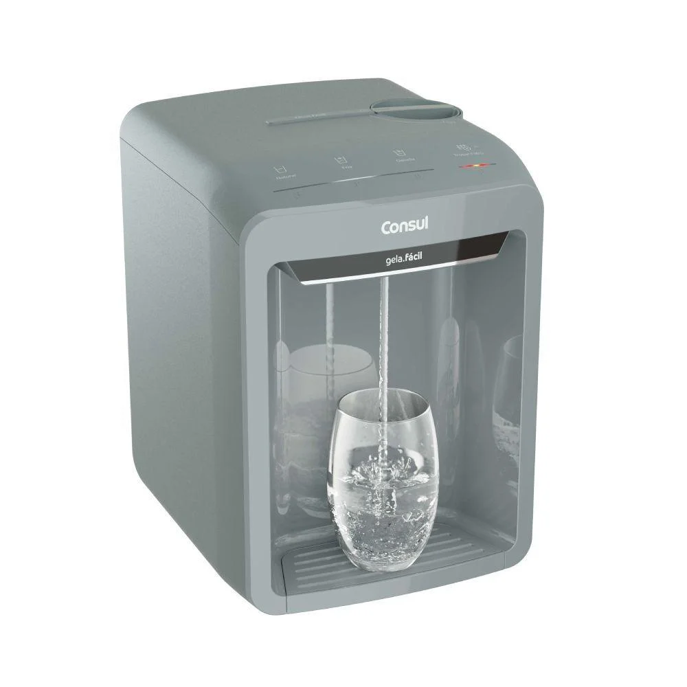 Imagem 4 de 5 do produto Purificador De Água Consul Refrigerado Touch Erva Doce, Bivolt, Cpb33an