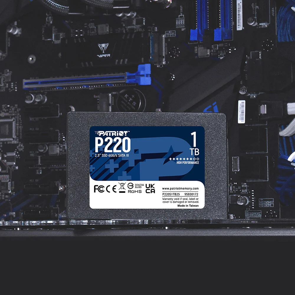 Imagem 4 de 5 do produto SSD Patriot 1TB P220 2.5" Sata 3 - P220s1TB25