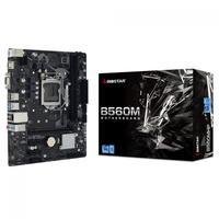 Marca: biostar    modelo: biostar b560mhp   chipset: intel b560   suporte de cpu: socket 1200 para processadores intel core, pentium e celeron de 10ª 