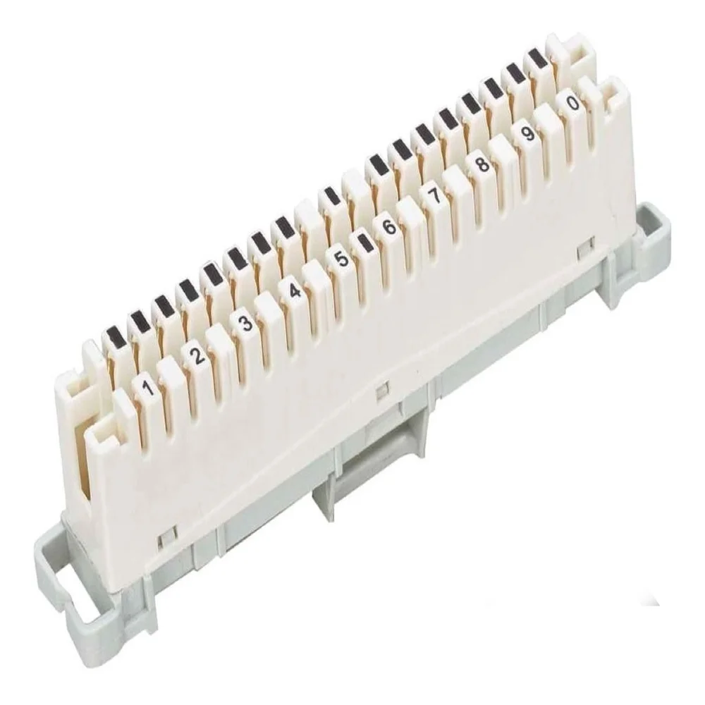 Imagem 1 de 2 do produto Bloco M10 Paralelo, Engate Rápido, D Corte Bargoa, 10 Pares, Telefonia