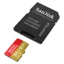 Cartão Micro SD Sandisk, 64GB, 2x1, Extreme U3, Leitura até 160MB/s - Sdsqxah-064g-gn6ma