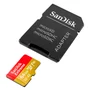 Cartão Micro SD Sandisk, 64GB, 2x1, Extreme U3, Leitura até 160MB/s - Sdsqxah-064g-gn6ma