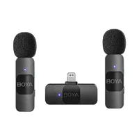 Microfone Lapela Boya By-v2, Sem Fio, Wireless, Conexão Lightning